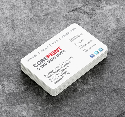 Core Print PVC Business Cards