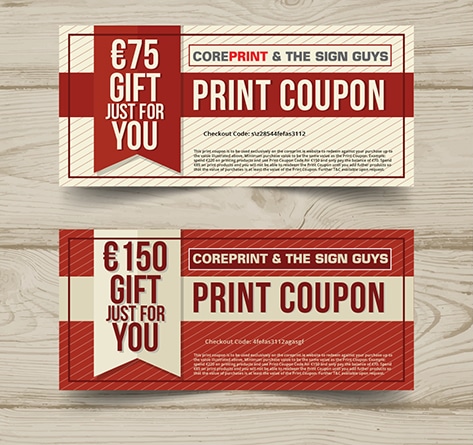 Print Coupons from Core Print