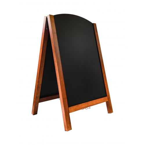 Wooden Chalkboard Mahogany
