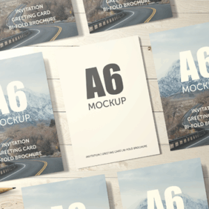 A6 Thank You Card (A5 folded to A6)