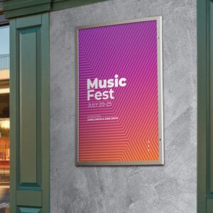 Slimlock Menu Case Lockable