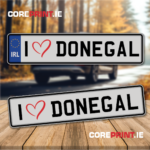 Funny and novelty number plate from coreprint.ie