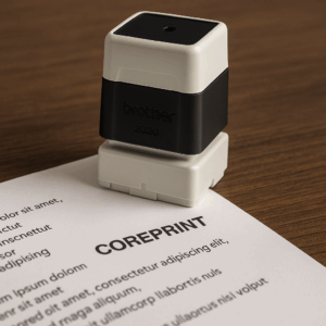 Self-Inking Stamp 20mm x 20mm