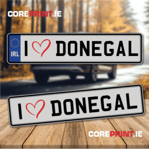 Novelty Plates - I Love Donegal