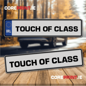 Novelty Plates - Touch of Class