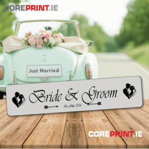 Wedding Plates - Bride & Groom