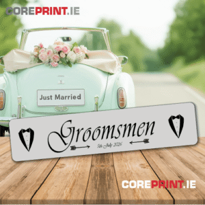 Wedding Plates - Groomsmen